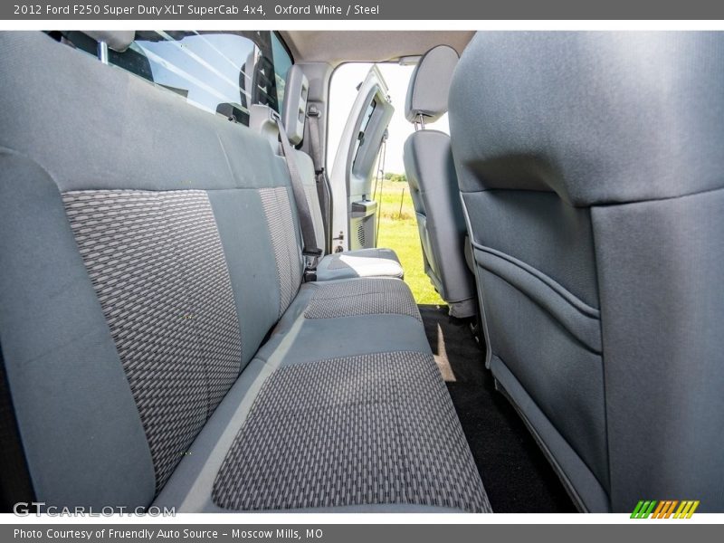 Oxford White / Steel 2012 Ford F250 Super Duty XLT SuperCab 4x4