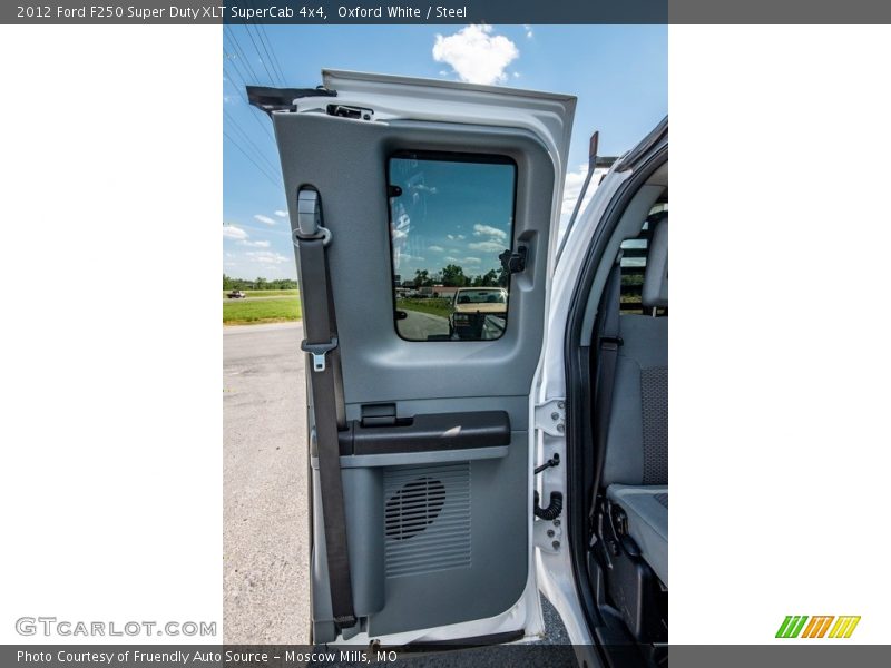 Oxford White / Steel 2012 Ford F250 Super Duty XLT SuperCab 4x4
