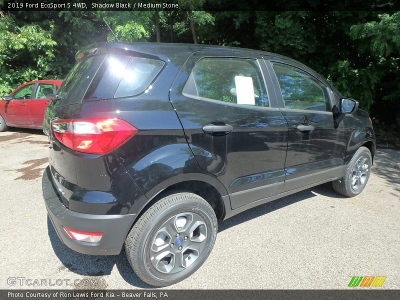 Shadow Black / Medium Stone 2019 Ford EcoSport S 4WD