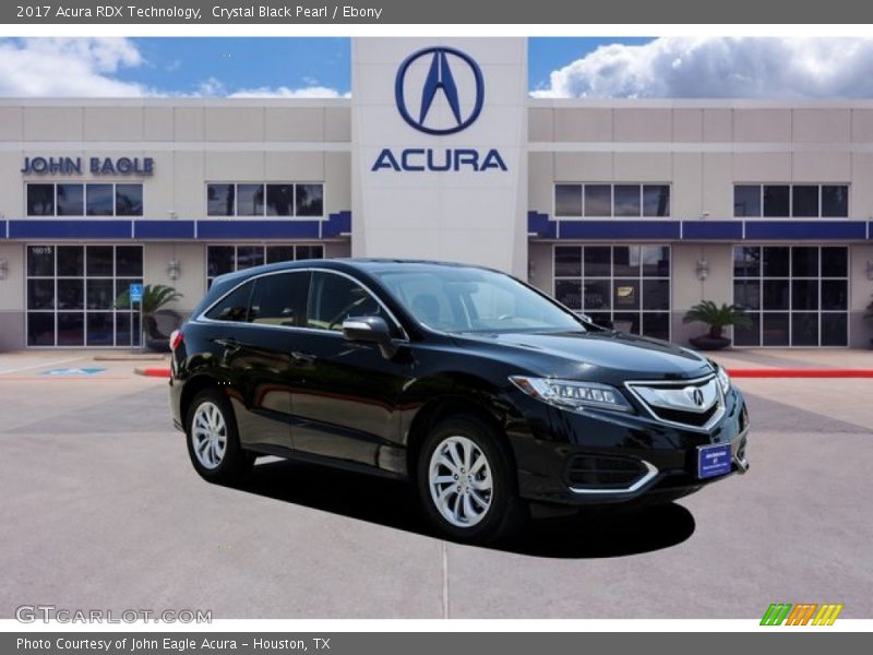 Crystal Black Pearl / Ebony 2017 Acura RDX Technology