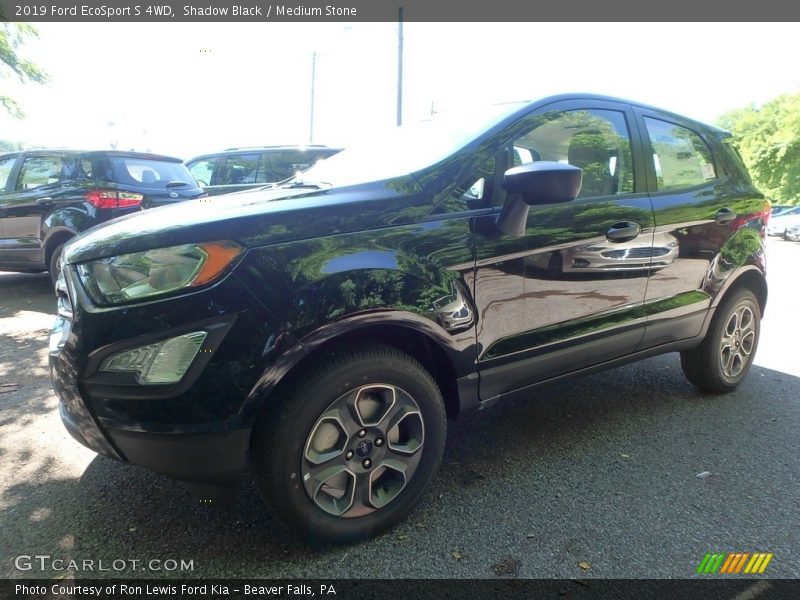 Shadow Black / Medium Stone 2019 Ford EcoSport S 4WD