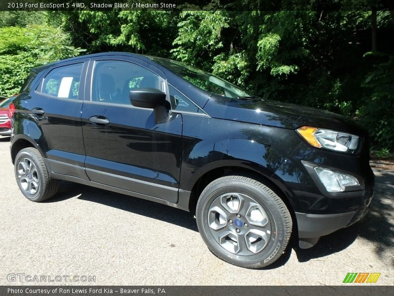 Shadow Black / Medium Stone 2019 Ford EcoSport S 4WD