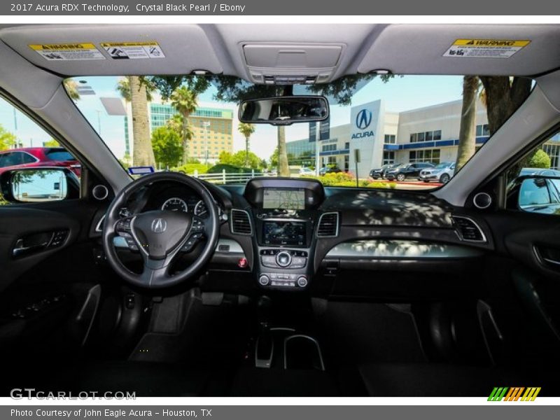 Crystal Black Pearl / Ebony 2017 Acura RDX Technology