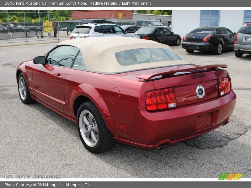 Redfire Metallic / Light Parchment 2006 Ford Mustang GT Premium Convertible