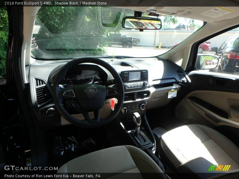 Shadow Black / Medium Stone 2019 Ford EcoSport S 4WD