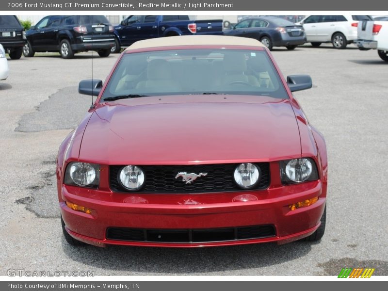 Redfire Metallic / Light Parchment 2006 Ford Mustang GT Premium Convertible