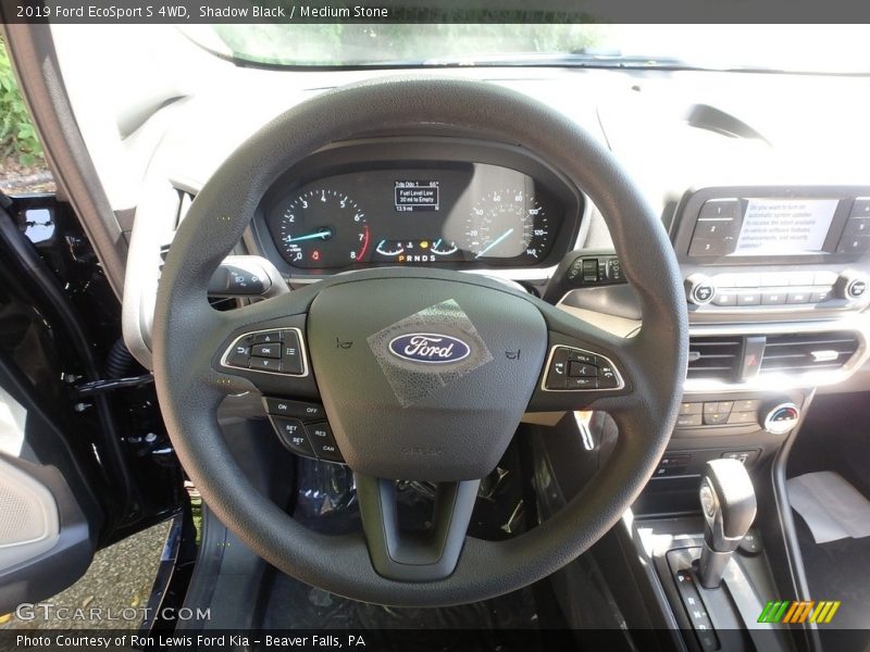 Shadow Black / Medium Stone 2019 Ford EcoSport S 4WD