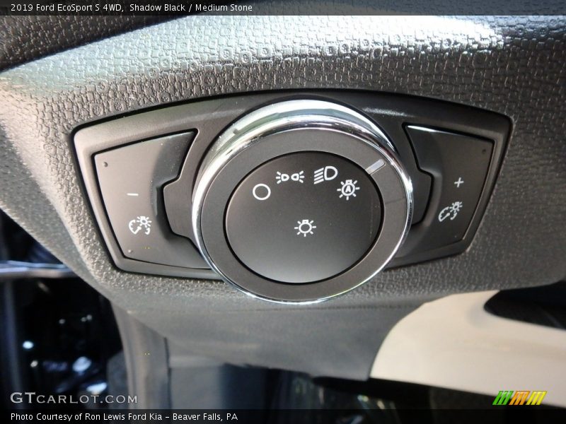 Shadow Black / Medium Stone 2019 Ford EcoSport S 4WD