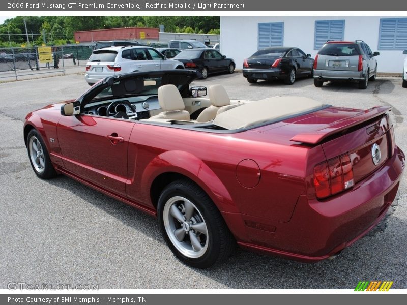 Redfire Metallic / Light Parchment 2006 Ford Mustang GT Premium Convertible