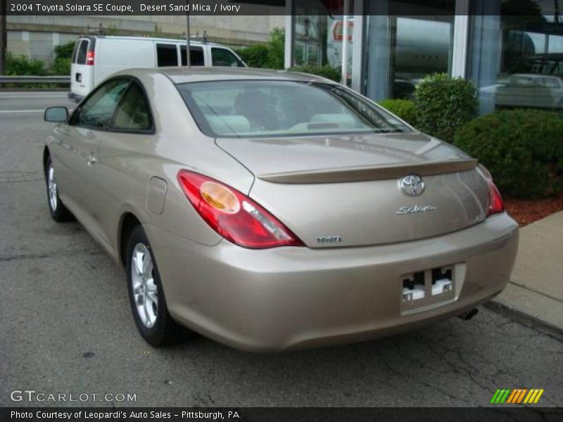 Desert Sand Mica / Ivory 2004 Toyota Solara SE Coupe