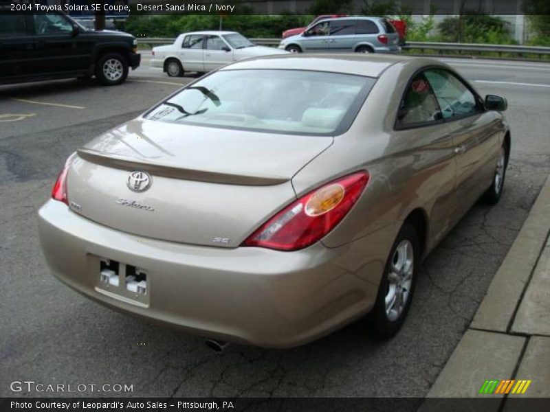 Desert Sand Mica / Ivory 2004 Toyota Solara SE Coupe