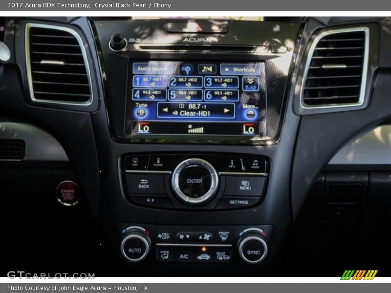Crystal Black Pearl / Ebony 2017 Acura RDX Technology