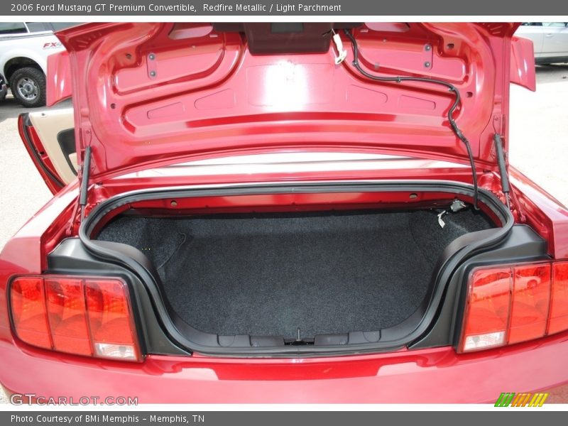 Redfire Metallic / Light Parchment 2006 Ford Mustang GT Premium Convertible