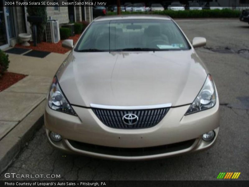 Desert Sand Mica / Ivory 2004 Toyota Solara SE Coupe