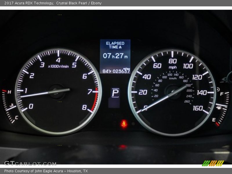 Crystal Black Pearl / Ebony 2017 Acura RDX Technology