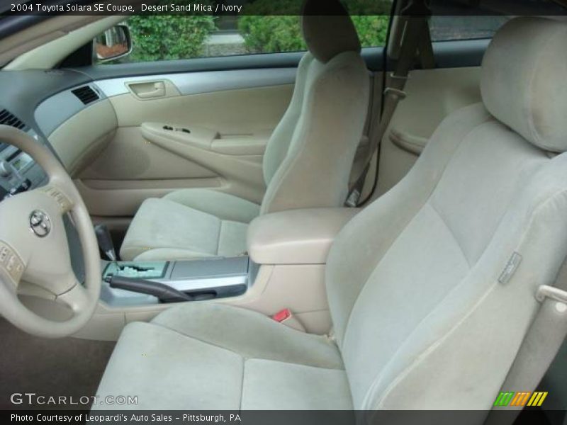 Desert Sand Mica / Ivory 2004 Toyota Solara SE Coupe