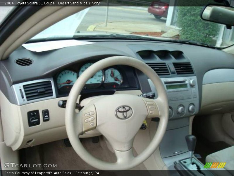 Desert Sand Mica / Ivory 2004 Toyota Solara SE Coupe