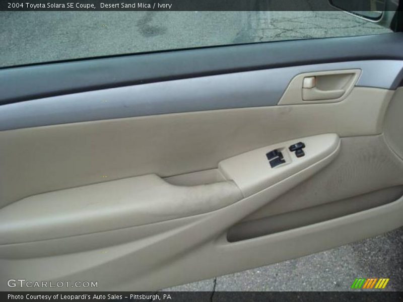 Desert Sand Mica / Ivory 2004 Toyota Solara SE Coupe