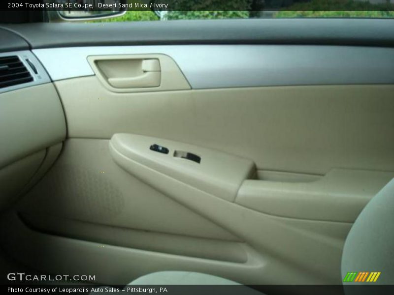 Desert Sand Mica / Ivory 2004 Toyota Solara SE Coupe