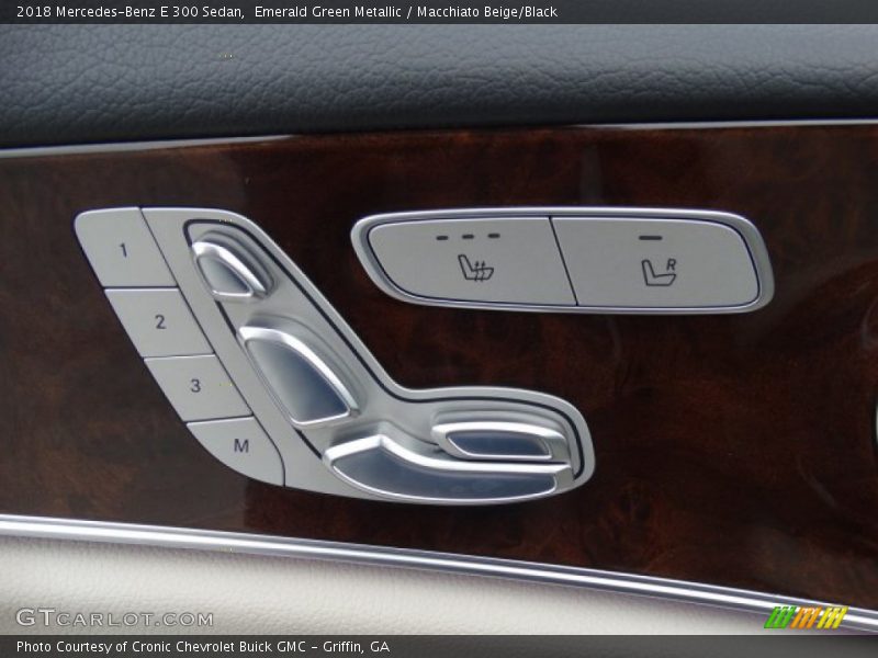 Emerald Green Metallic / Macchiato Beige/Black 2018 Mercedes-Benz E 300 Sedan