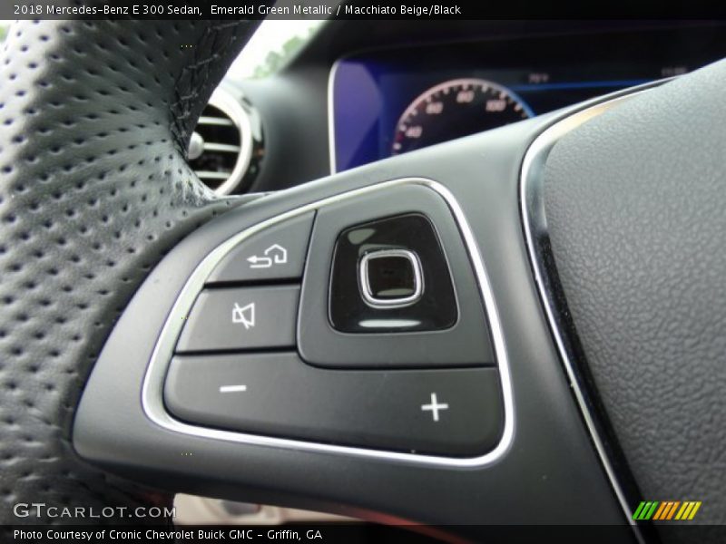Emerald Green Metallic / Macchiato Beige/Black 2018 Mercedes-Benz E 300 Sedan