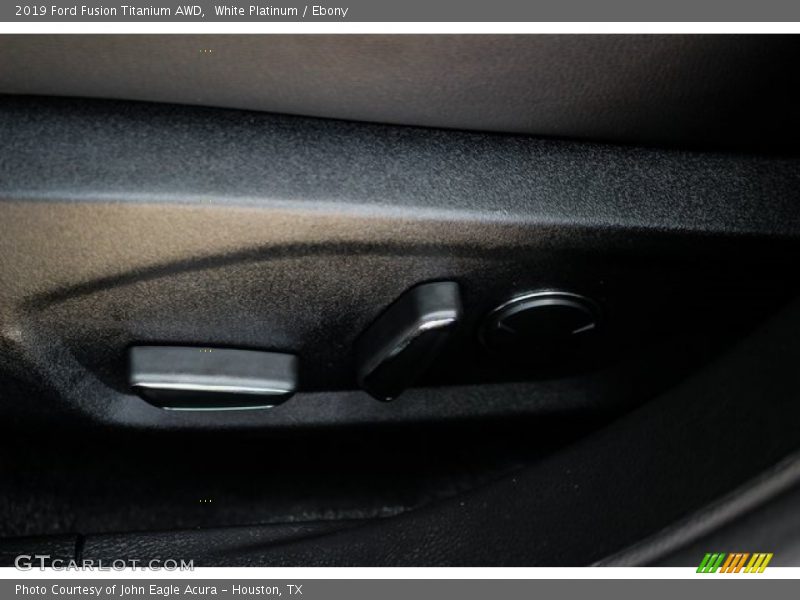 White Platinum / Ebony 2019 Ford Fusion Titanium AWD