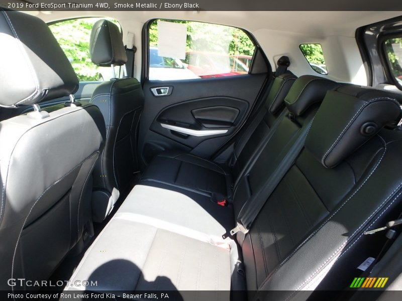 Smoke Metallic / Ebony Black 2019 Ford EcoSport Titanium 4WD