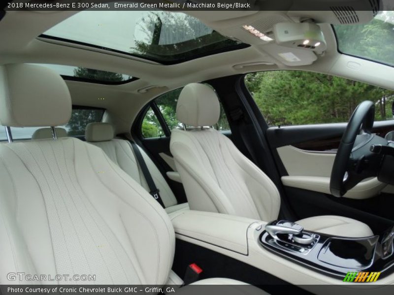 Emerald Green Metallic / Macchiato Beige/Black 2018 Mercedes-Benz E 300 Sedan