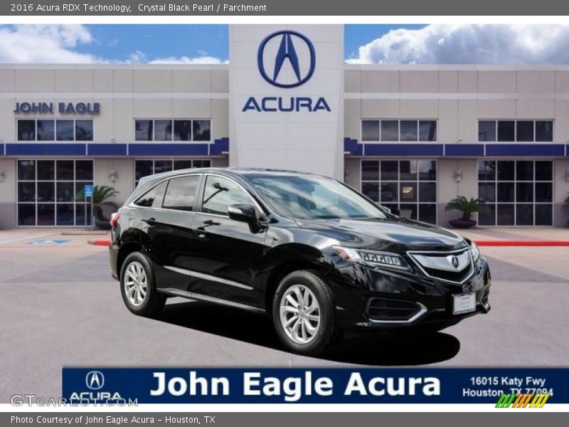 Crystal Black Pearl / Parchment 2016 Acura RDX Technology