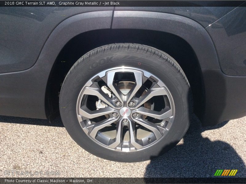Graphite Gray Metallic / ­Jet Black 2018 GMC Terrain SLT AWD