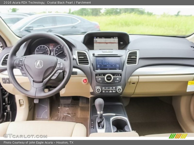 Crystal Black Pearl / Parchment 2016 Acura RDX Technology