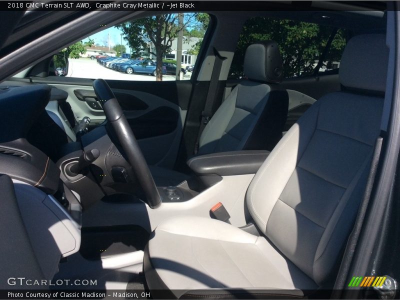 Graphite Gray Metallic / ­Jet Black 2018 GMC Terrain SLT AWD