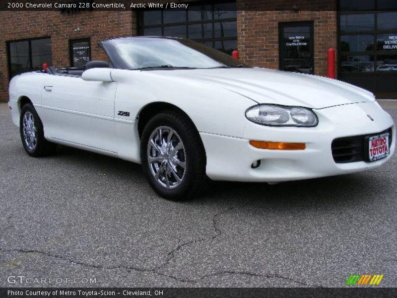 Arctic White / Ebony 2000 Chevrolet Camaro Z28 Convertible