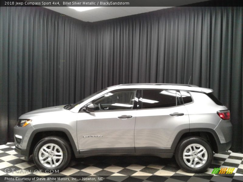 Billet Silver Metallic / Black/Sandstorm 2018 Jeep Compass Sport 4x4