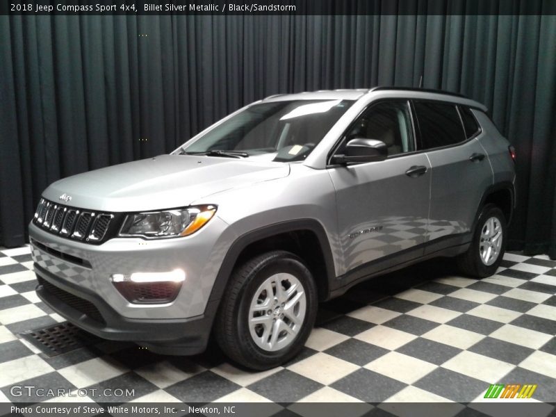Billet Silver Metallic / Black/Sandstorm 2018 Jeep Compass Sport 4x4