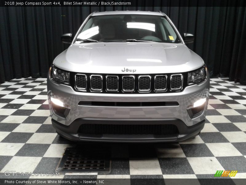 Billet Silver Metallic / Black/Sandstorm 2018 Jeep Compass Sport 4x4