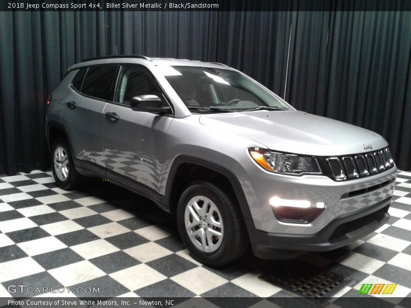 Billet Silver Metallic / Black/Sandstorm 2018 Jeep Compass Sport 4x4
