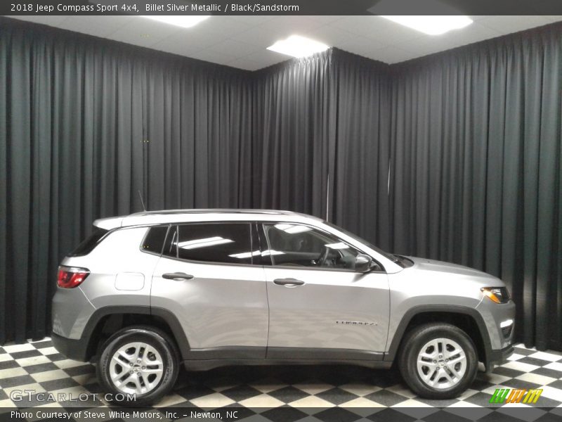 Billet Silver Metallic / Black/Sandstorm 2018 Jeep Compass Sport 4x4