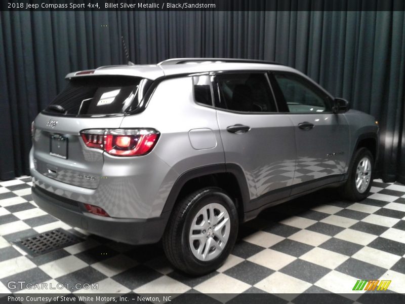 Billet Silver Metallic / Black/Sandstorm 2018 Jeep Compass Sport 4x4
