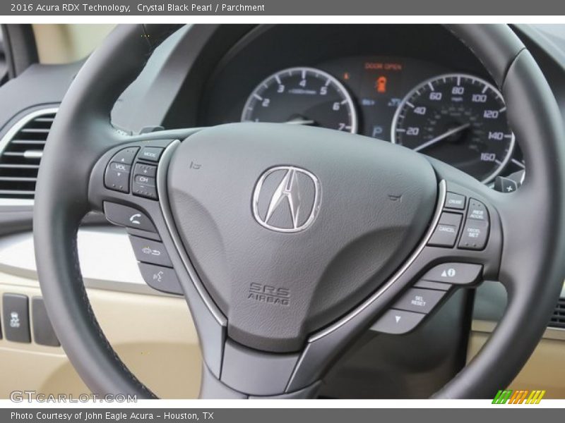 Crystal Black Pearl / Parchment 2016 Acura RDX Technology