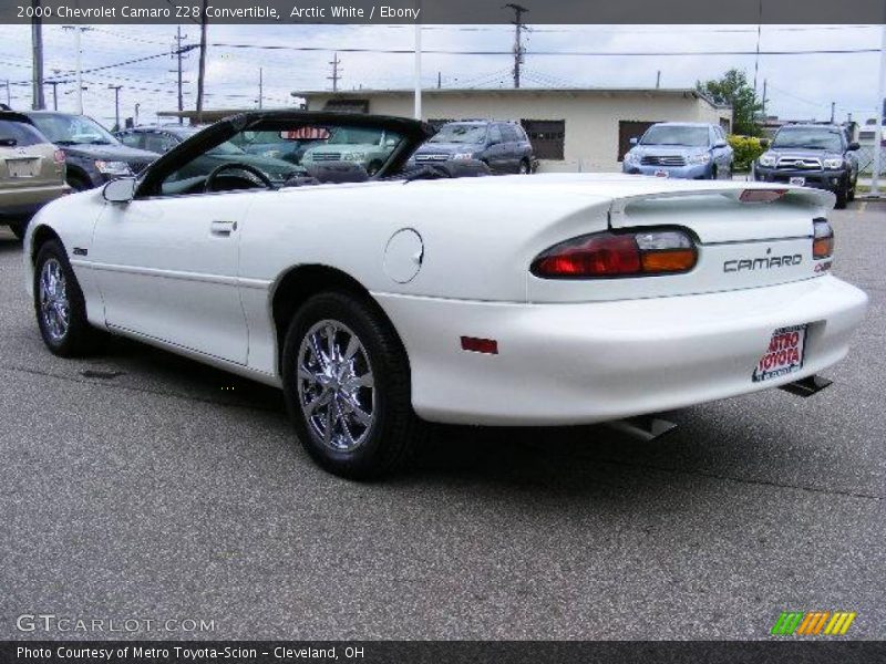 Arctic White / Ebony 2000 Chevrolet Camaro Z28 Convertible