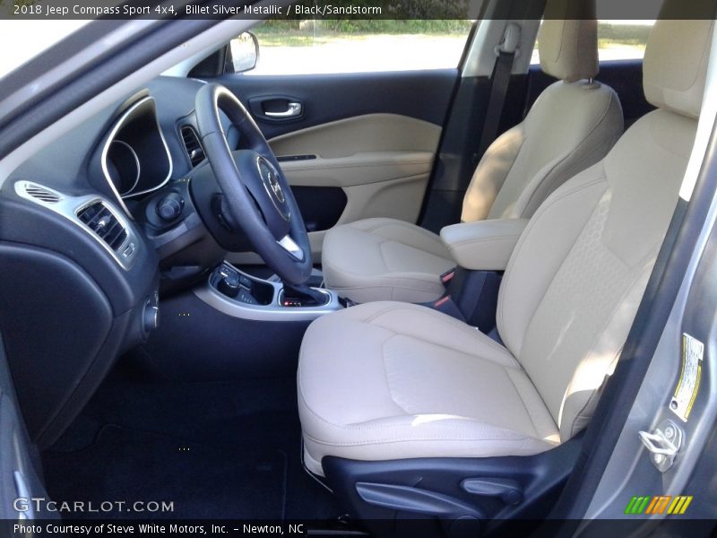 Billet Silver Metallic / Black/Sandstorm 2018 Jeep Compass Sport 4x4