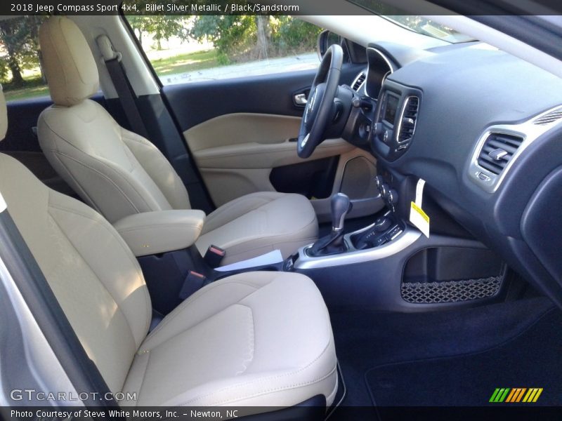 Billet Silver Metallic / Black/Sandstorm 2018 Jeep Compass Sport 4x4