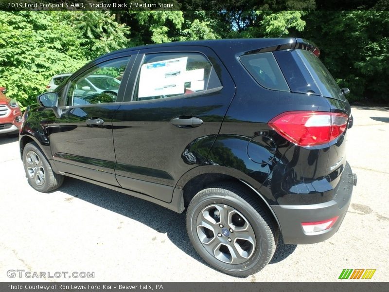 Shadow Black / Medium Stone 2019 Ford EcoSport S 4WD