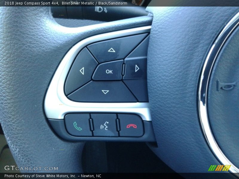 Billet Silver Metallic / Black/Sandstorm 2018 Jeep Compass Sport 4x4