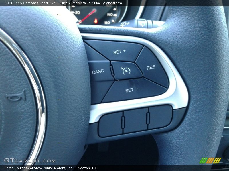 Billet Silver Metallic / Black/Sandstorm 2018 Jeep Compass Sport 4x4