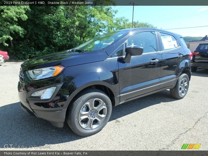 Shadow Black / Medium Stone 2019 Ford EcoSport S 4WD