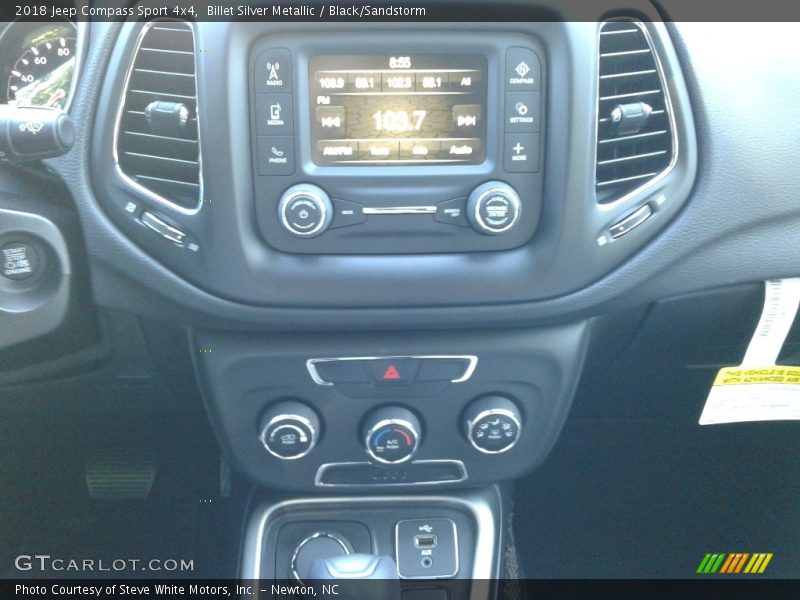 Billet Silver Metallic / Black/Sandstorm 2018 Jeep Compass Sport 4x4