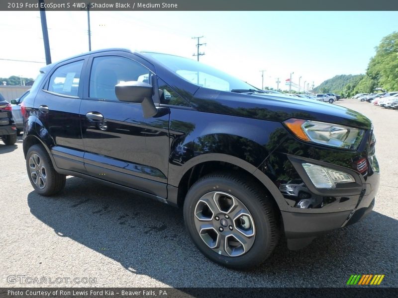 Shadow Black / Medium Stone 2019 Ford EcoSport S 4WD