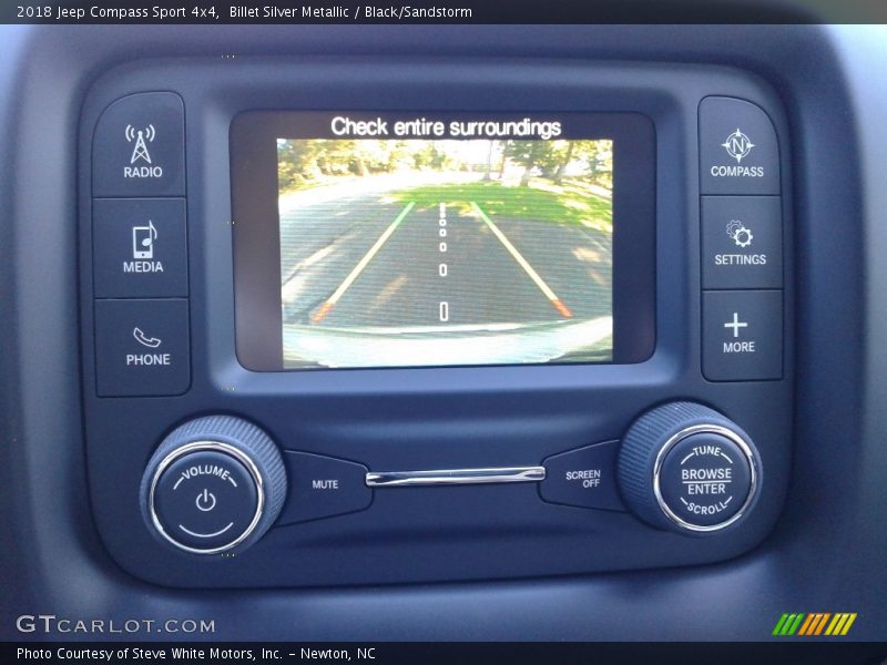 Billet Silver Metallic / Black/Sandstorm 2018 Jeep Compass Sport 4x4